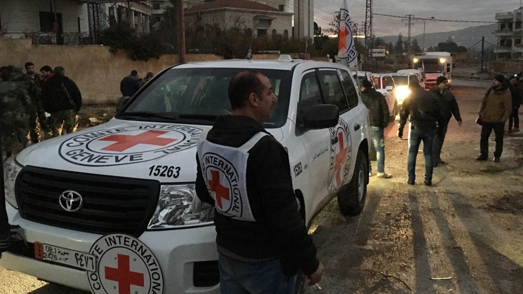 Aid arrives in Madaya 