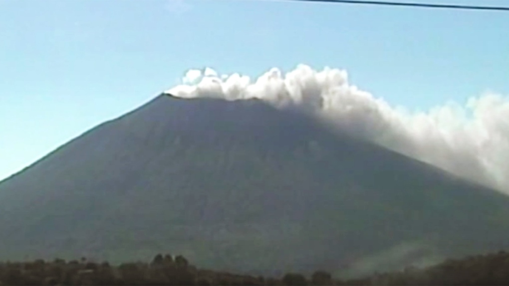 El Salvador's Chaparrastique volcano