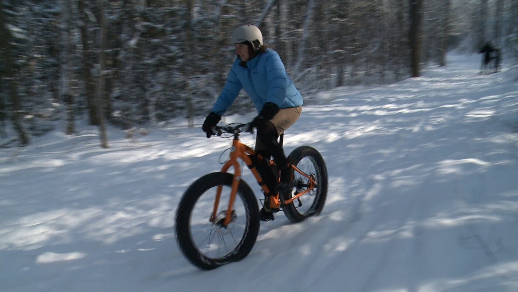 Fat Bikes open Gatineau Park in winter