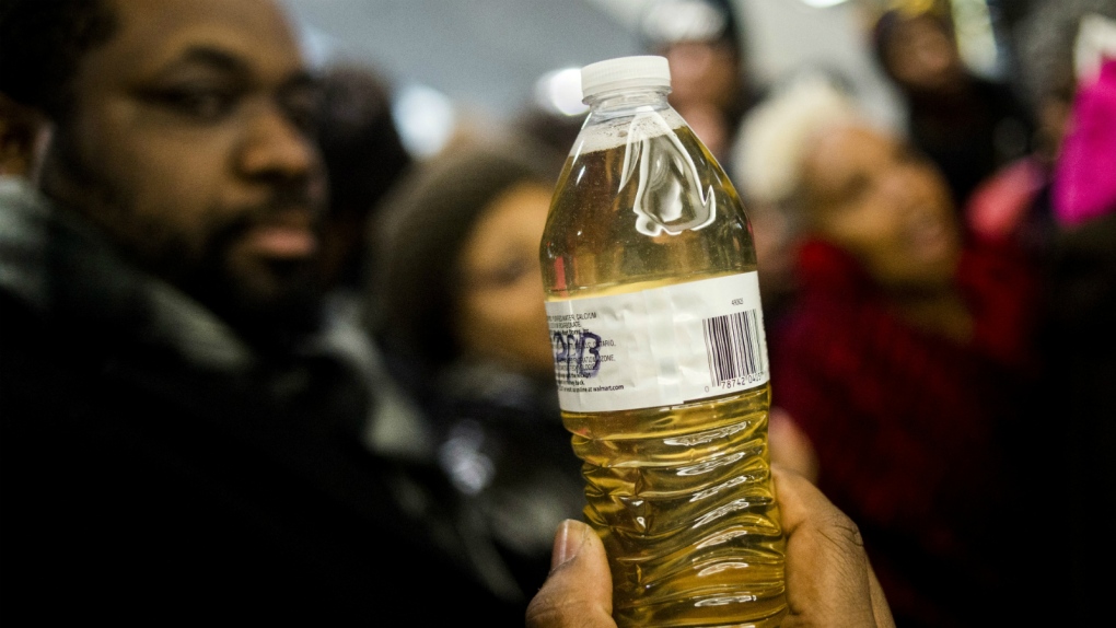Water bottled in Flint