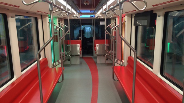 Calgary Transit cannot Mask excitement over newly arrived CTrain cars ...