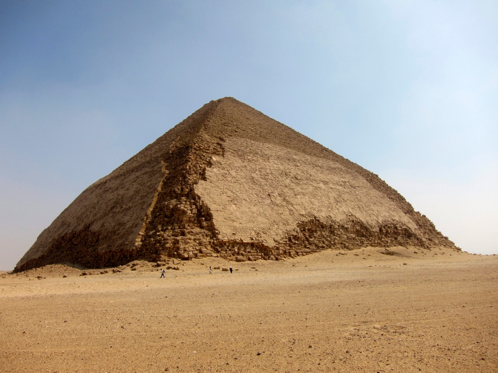 Bent Pyramid at Dahshur, Egypt