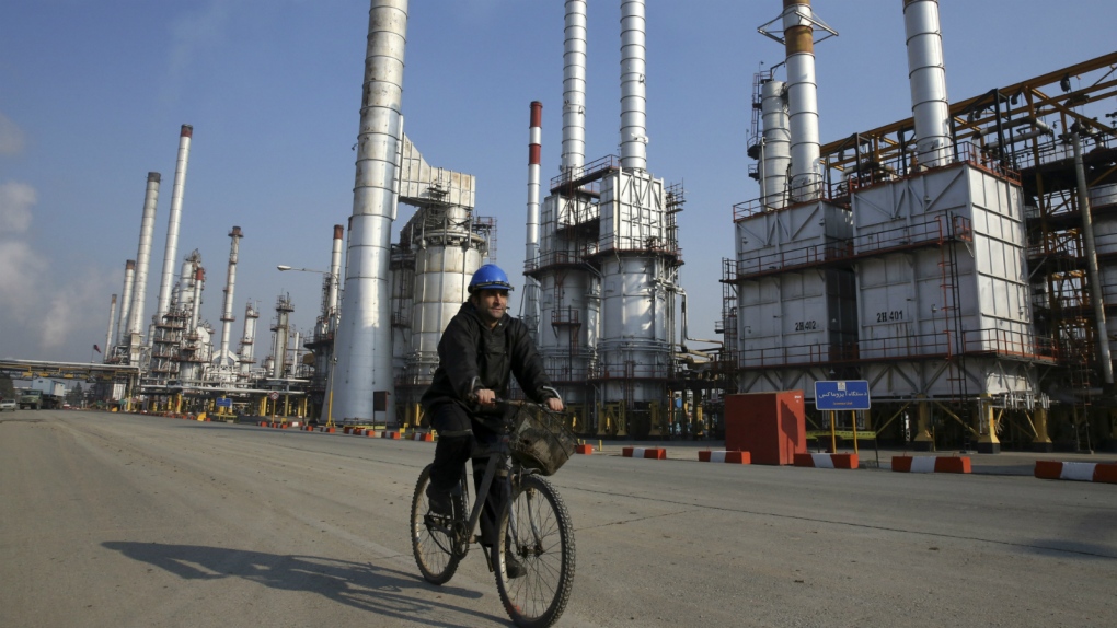 Tehran's oil refinery