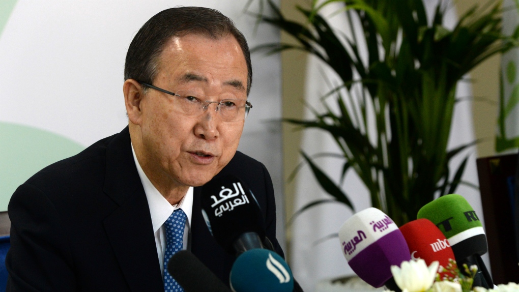 Ban Ki-moon discusses need for aid funding