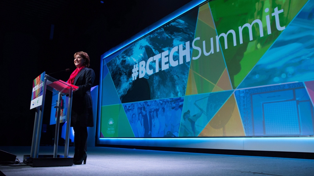 B.C. Christy Clark at B.C. Tech Summit