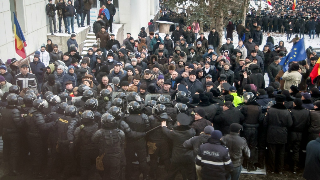 Protests in Moldova