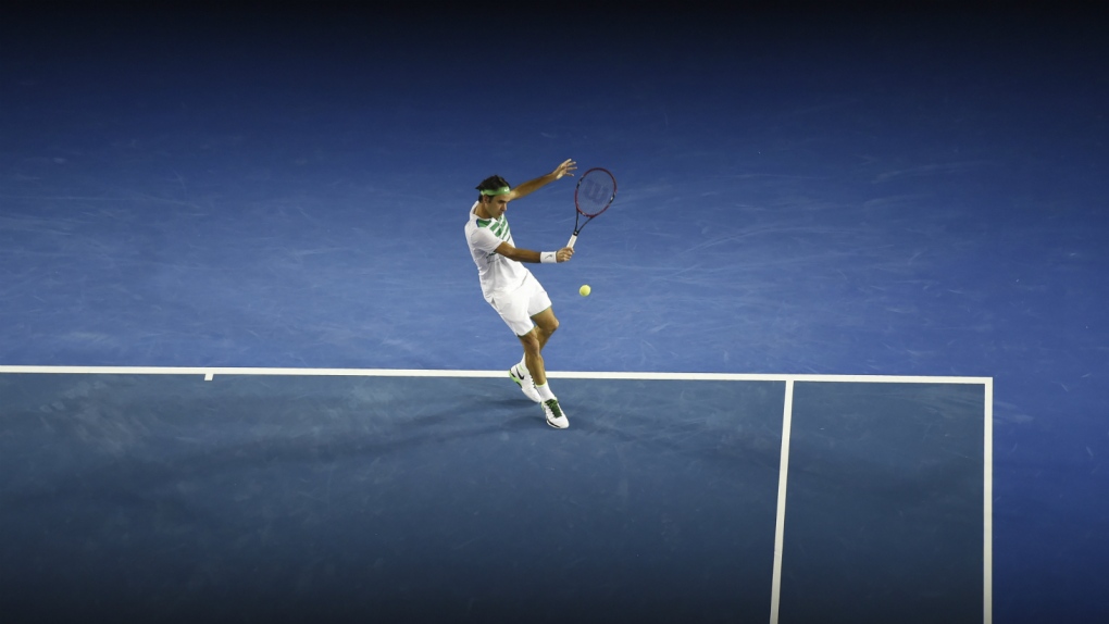 Roger Federer at Australian Open