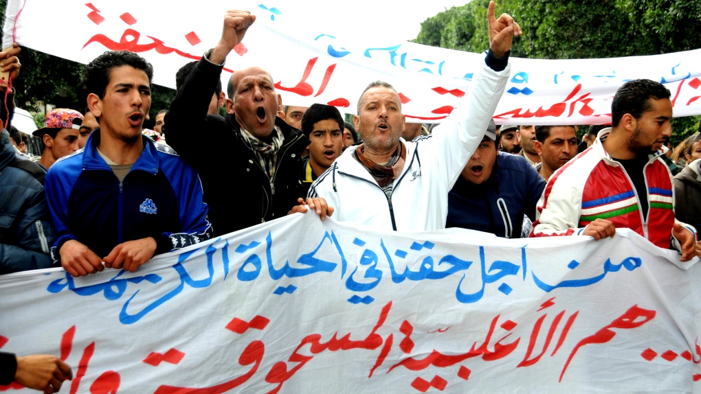 Tunisia protestors