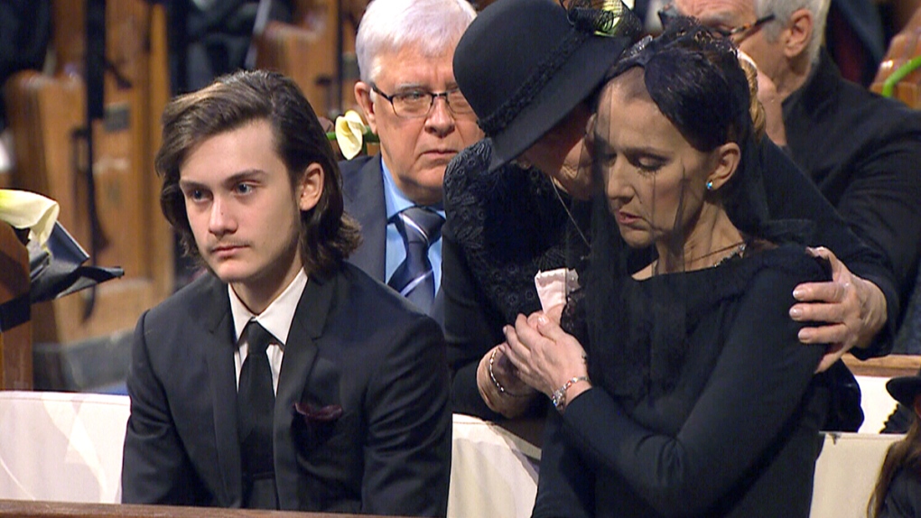 Funeral for Rene Angelil in Montreal