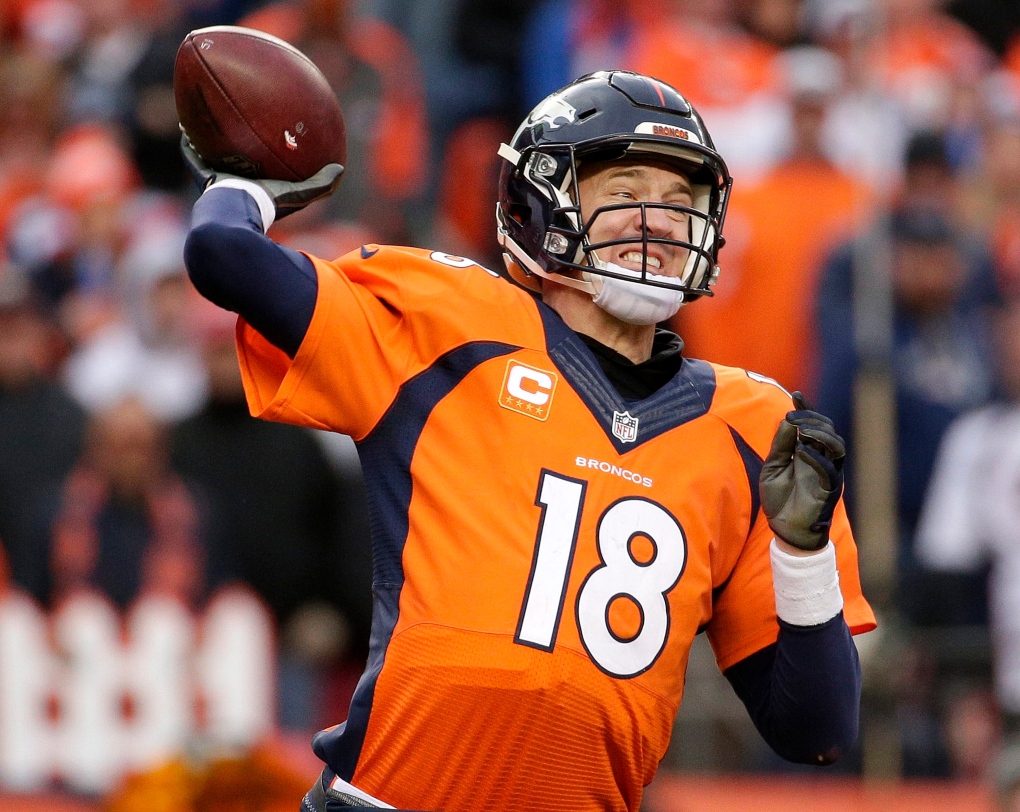 Denver Broncos' Peyton Manning 