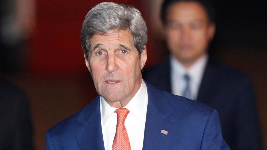 U.S. Secretary of State John Kerry in Phnom Penh