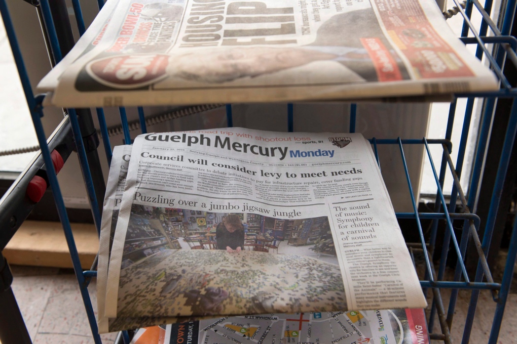 Guelph Mercury Newspaper To Stop Publishing 26 Jobs Affected