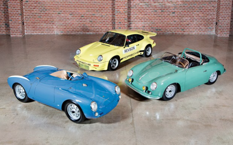 Porsches from Jerry Seinfeld's collection 