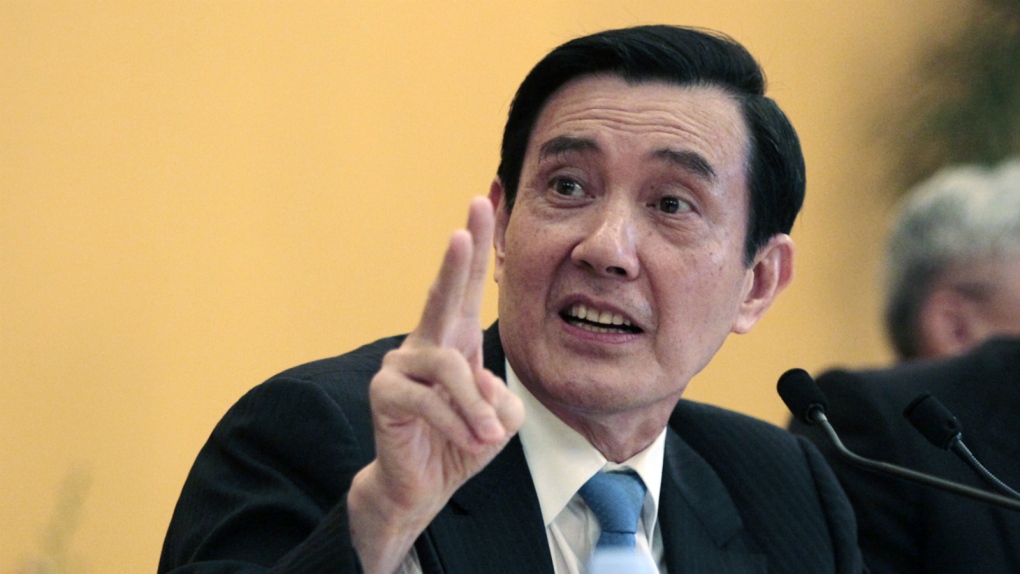 Taiwan's president in Singapore