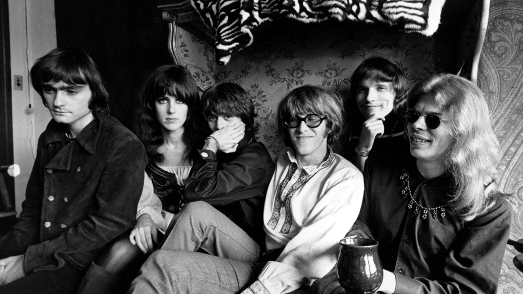Jefferson Airplane poses in San Francisco