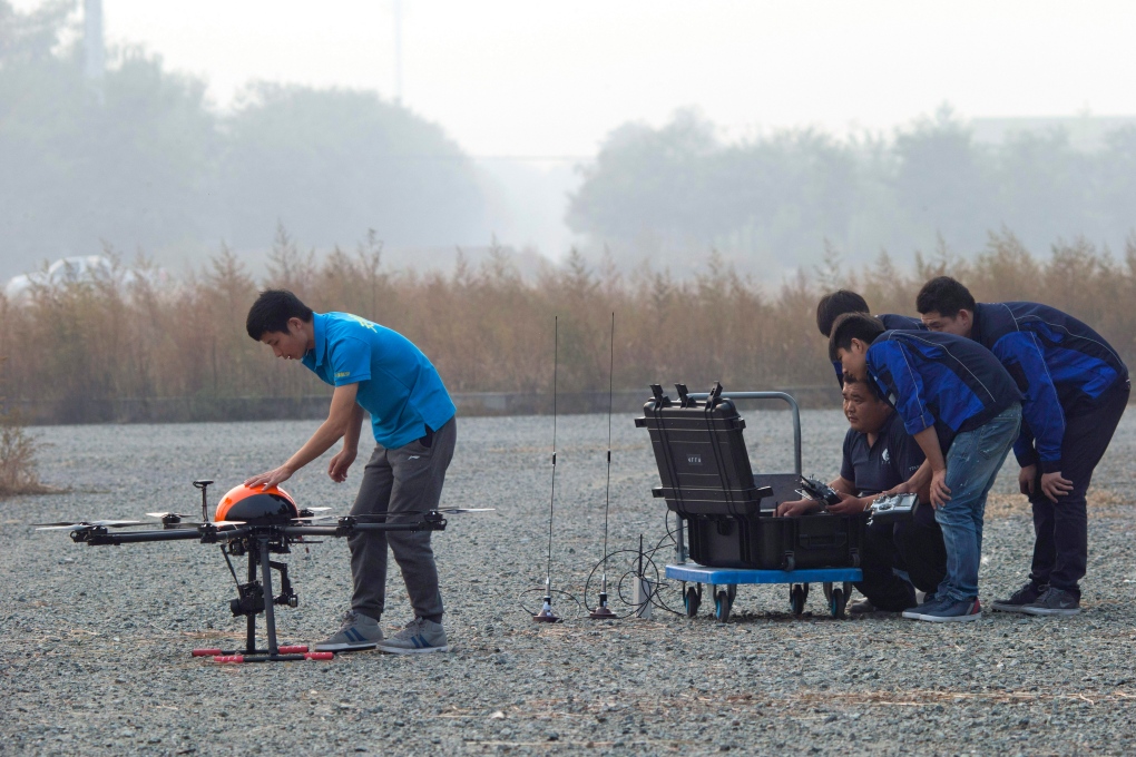 Drone school in China
