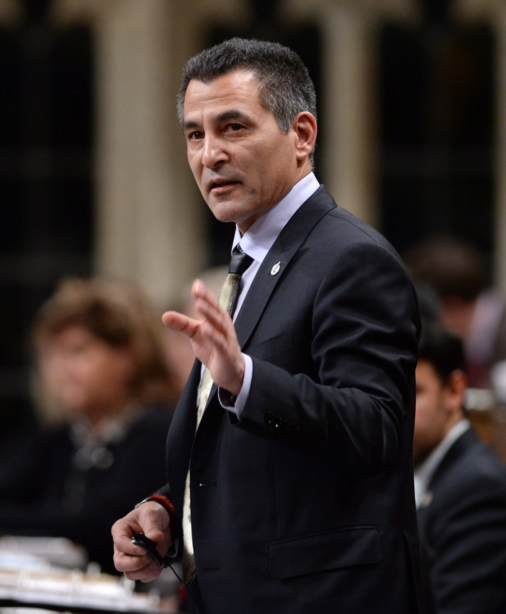 Hunter Tootoo in the House of Commons