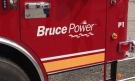 A Bruce Power vehicle is seen at the Bruce Power Nuclear Generating Station in Kincardine, Ont. (Scott Miller / CTV London)