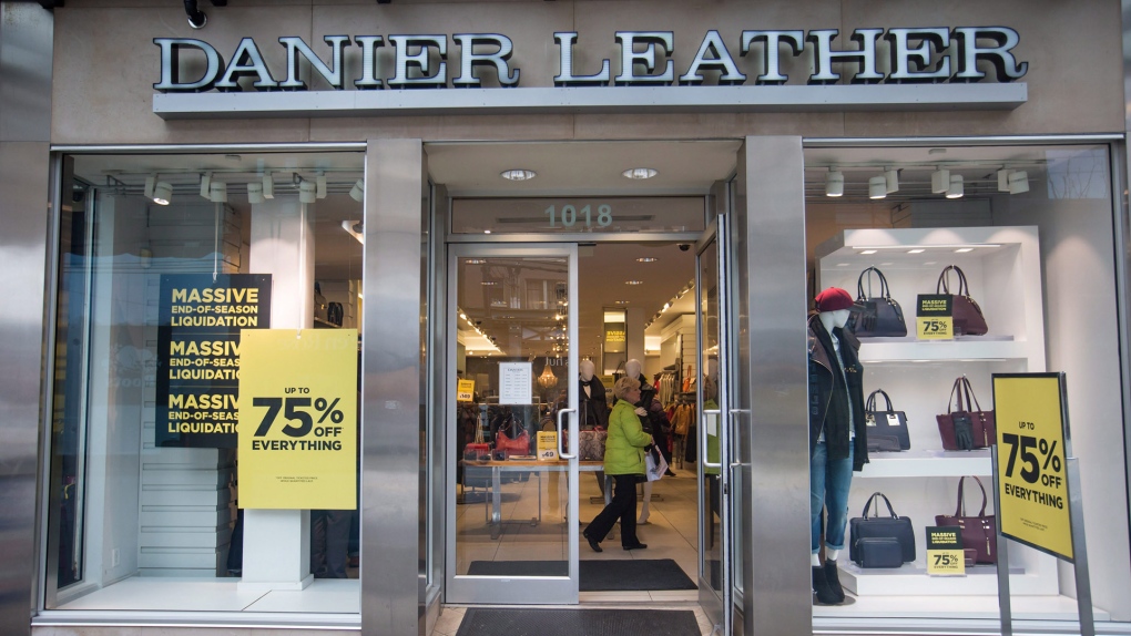 Danier Leather insolvent