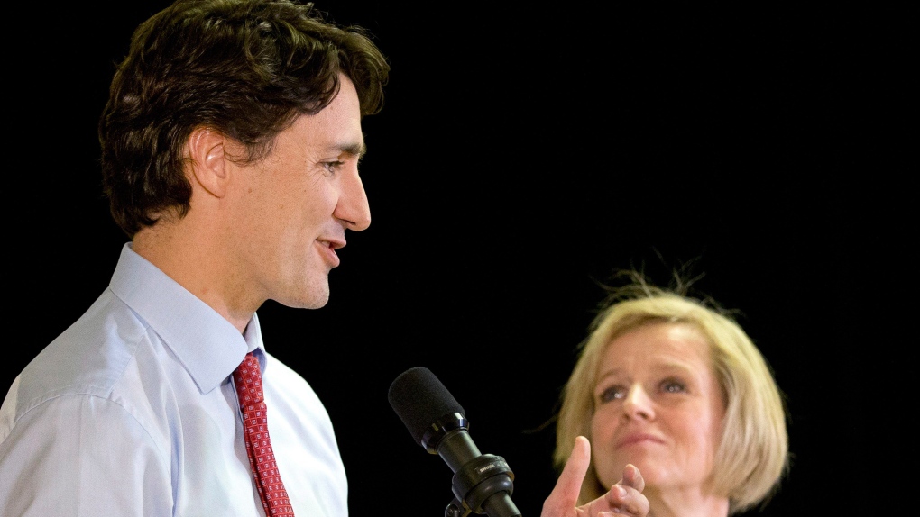 Trudeau and Notley take questions in Calgary