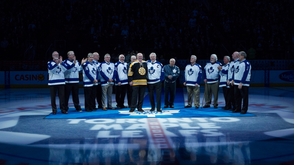 Toronto Maple Leafs player Darryl Sittler honoured