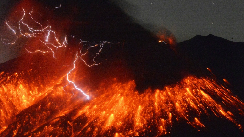 Sakurajima erupts in southern Japan