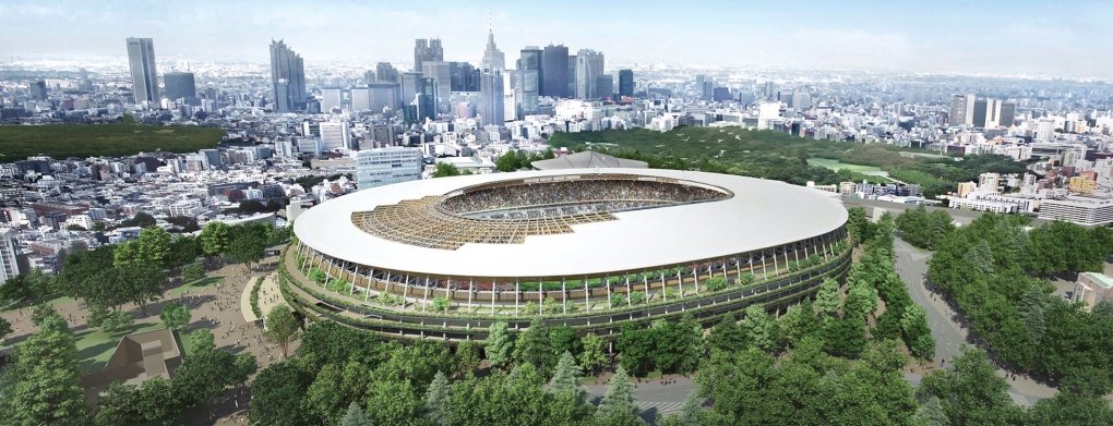 Japan Olympics main stadium