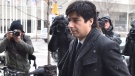 Former CBC radio host Jian Ghomeshi arrives at a Toronto court on Wednesday, Feb. 10, 2016. (Nathan Denette / THE CANADIAN PRESS)