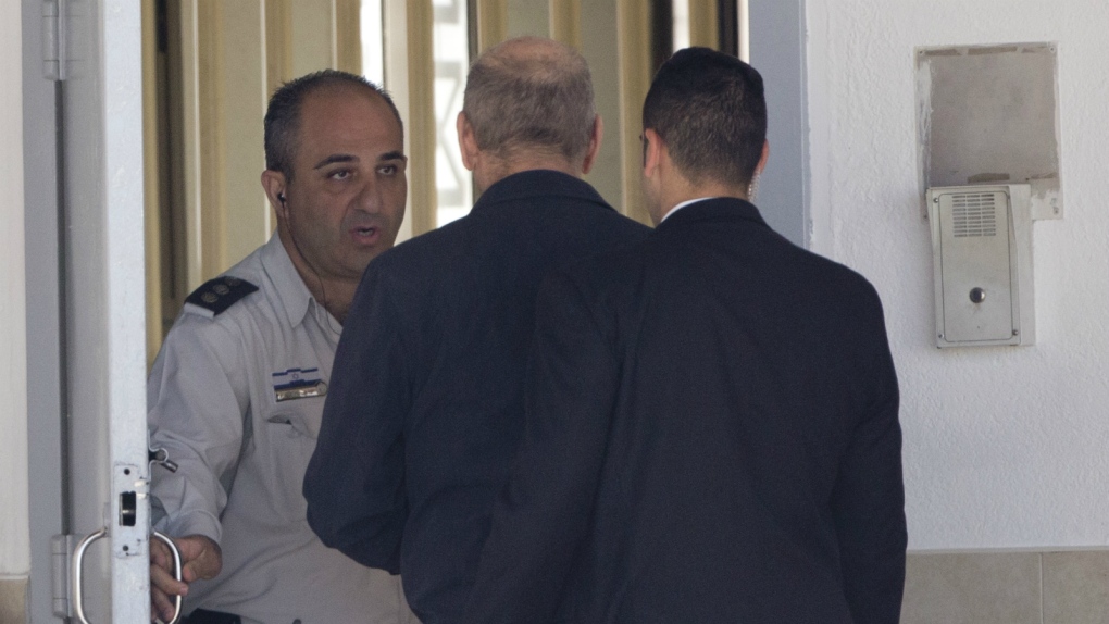 Ehud Olmert begins prison sentence