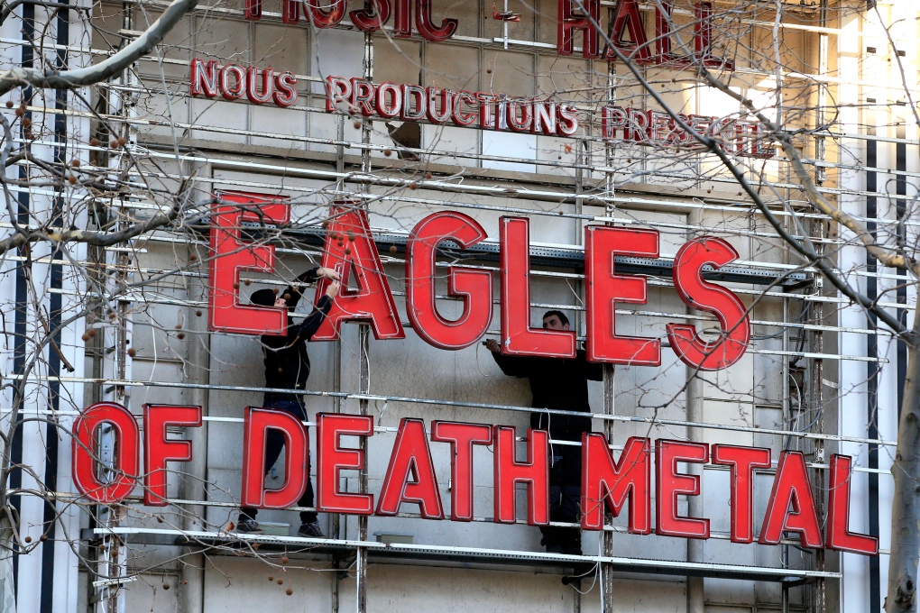 Eagles of Death Metal concert in Paris