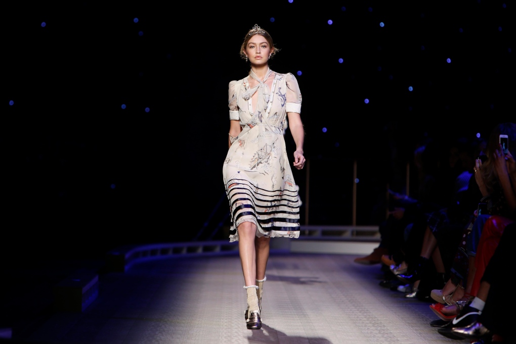 New York Fashion week: Hilfiger models in nautical-themed show | CTV News