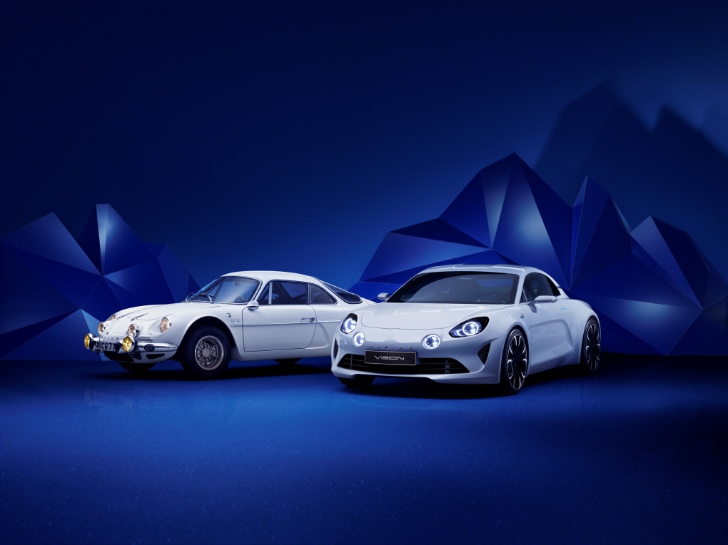 Alpine Vision and Alpine Renault A110