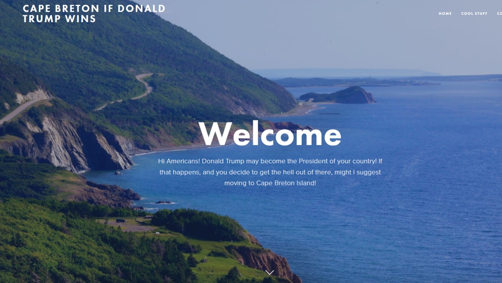 Cape Breton website