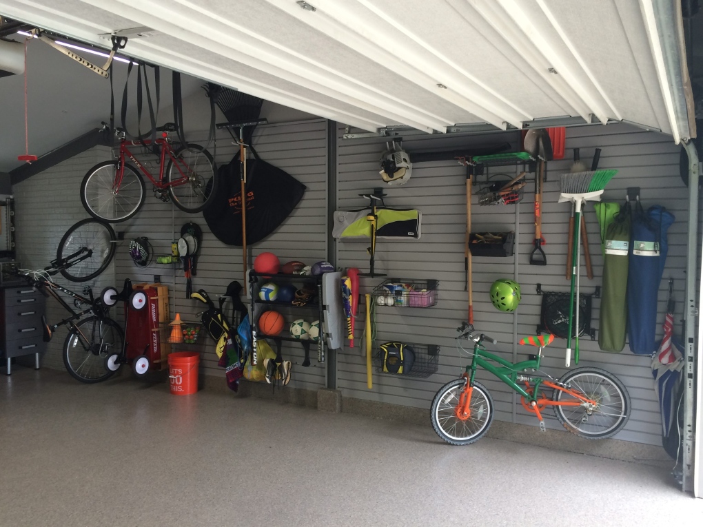 Renovated garage