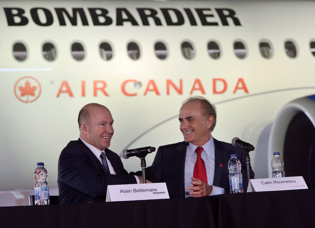 Bombardier CEO and Air Canada CEO