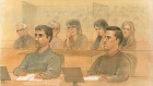 Dellen Millard and Mark Smich in Hamilton court