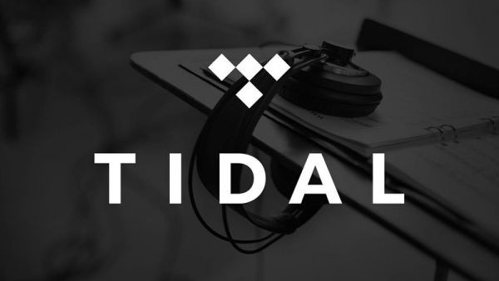 Tidal streaming music service.