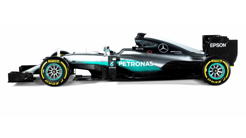 Mercedes W07 chassis