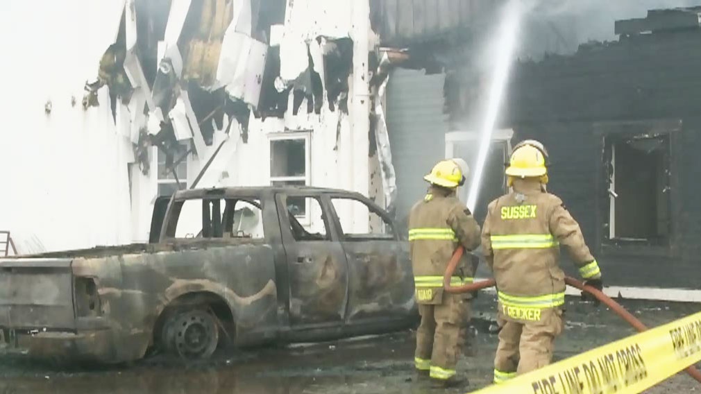 CTV Atlantic: Fire destroys N.B. business