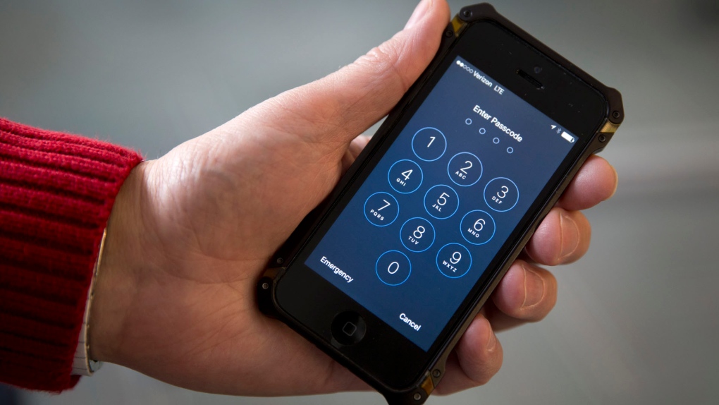 Apple iPhone security passcode