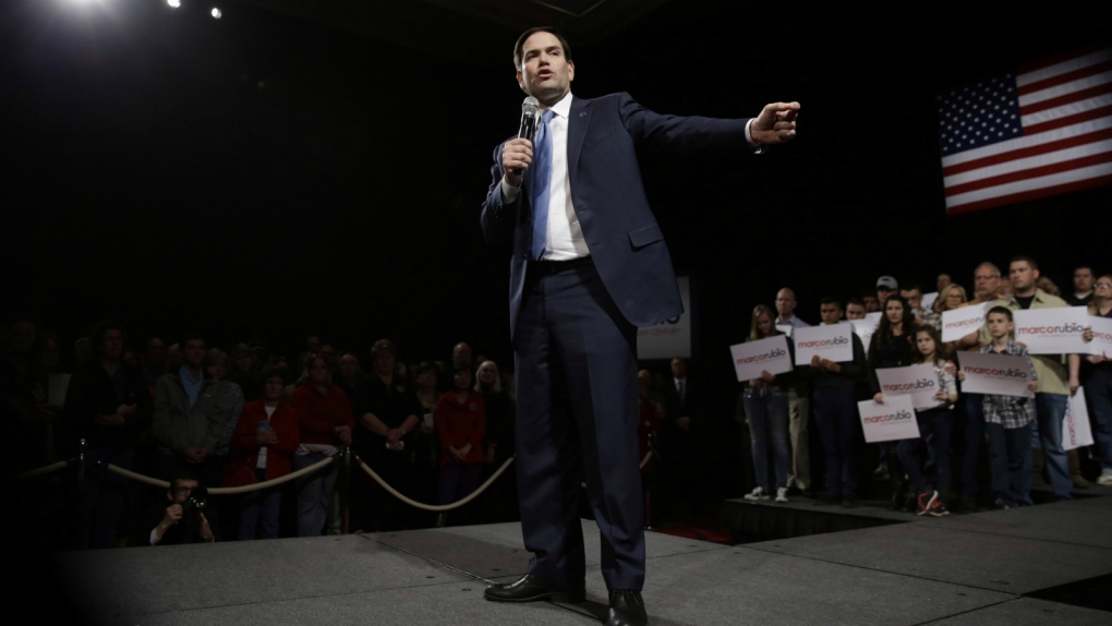 Marco Rubio campaigning in Nevada
