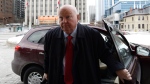 Sen. Mike Duffy, a former member of the Conservative caucus, arrives to court in Ottawa on Tuesday, Feb. 23, 2016. (Sean Kilpatrick / THE CANADIAN PRESS)