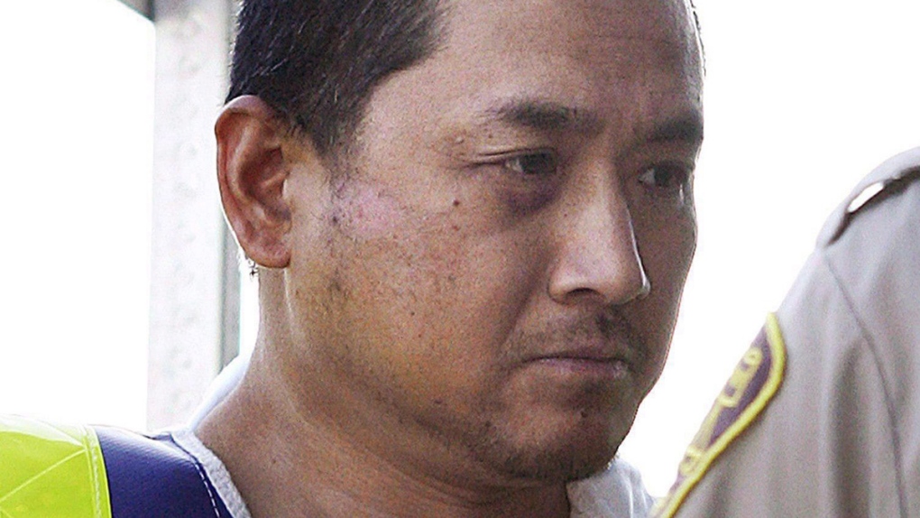 Vince Li is pictured at a court appearance