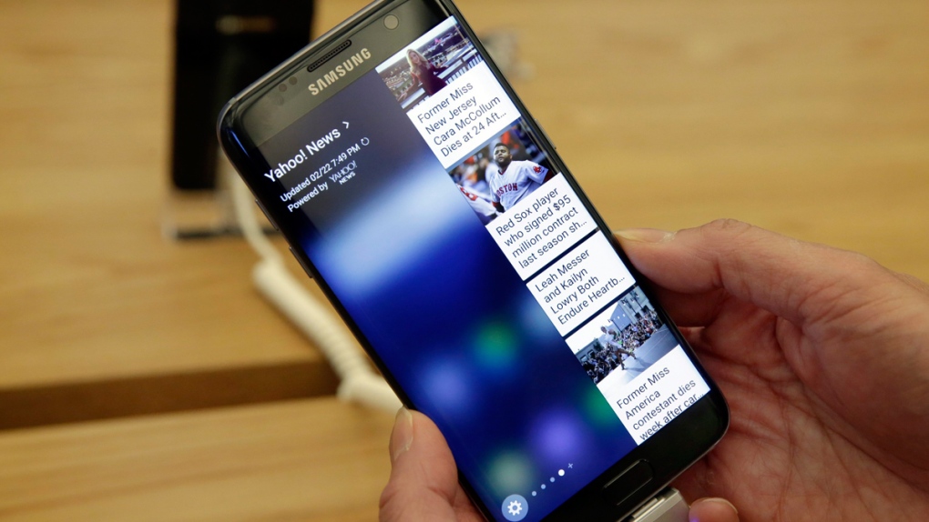 Samsung Galaxy S7 Edge mobile phone