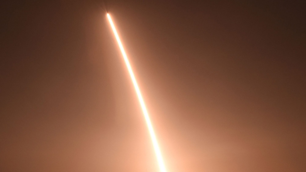 Minuteman 3 launches from Vandenberg