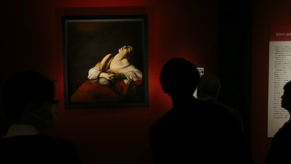 Caravaggio painting shown in Tokyo