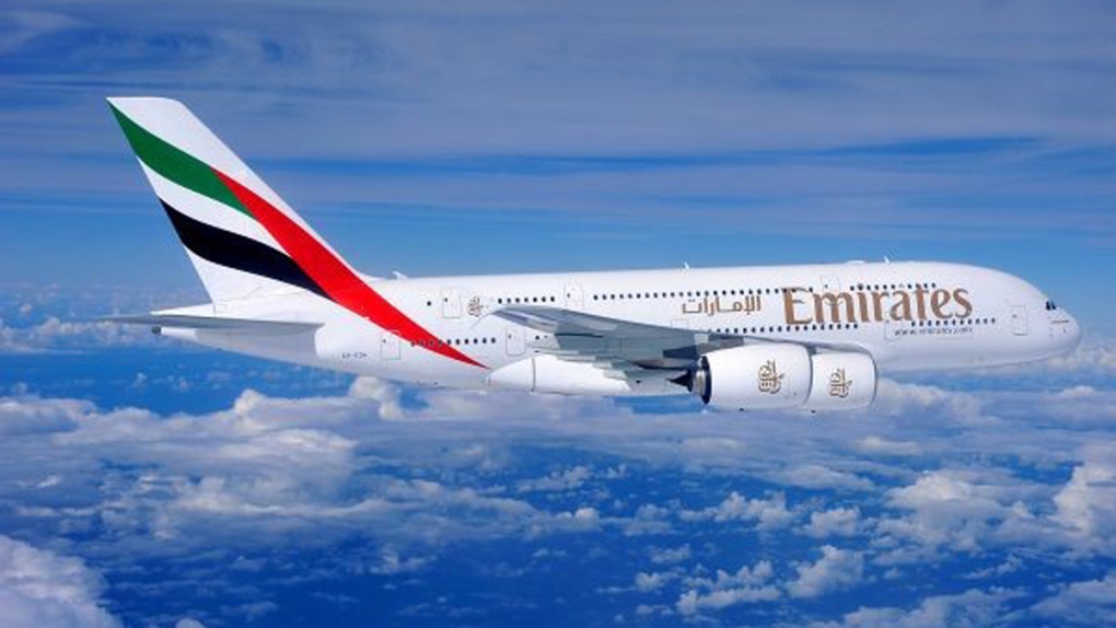 Emirates airlines Airbus A380-800