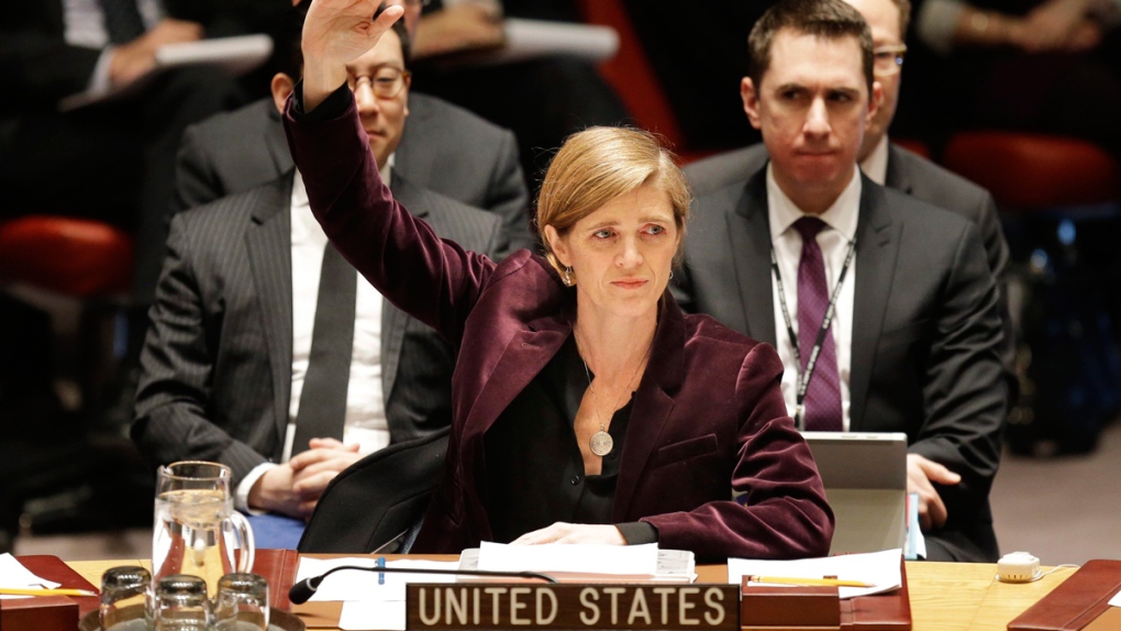 U.S. Ambassador Samantha Power votes