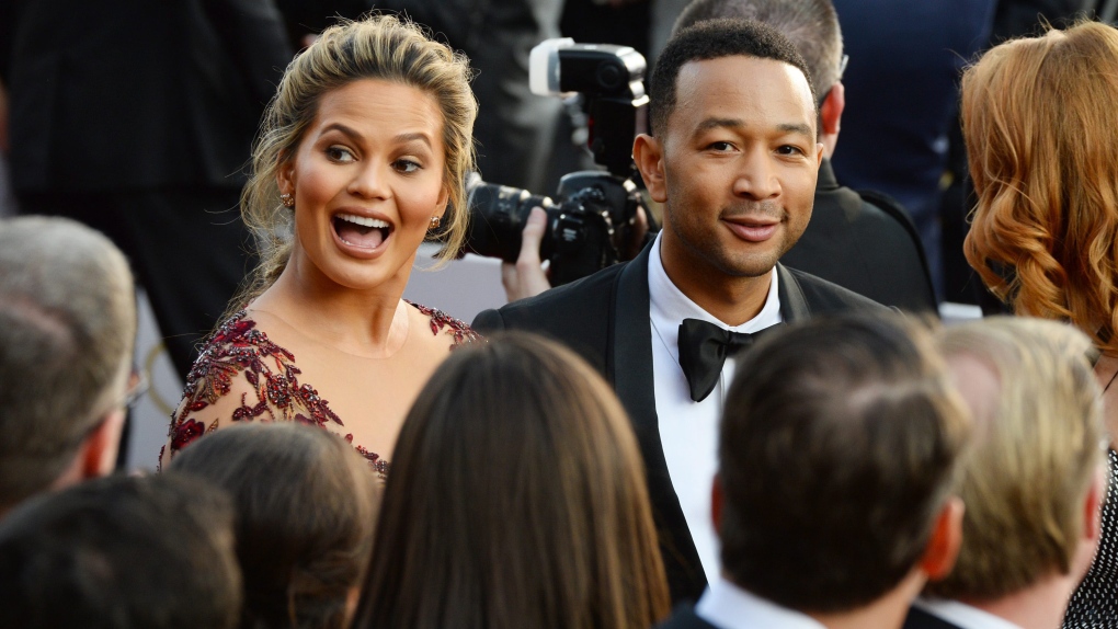 Chrissy Teigen and singer John Legend