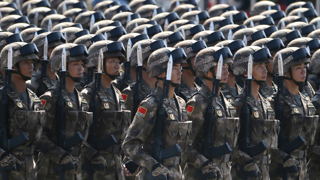China to slightly boost military spending